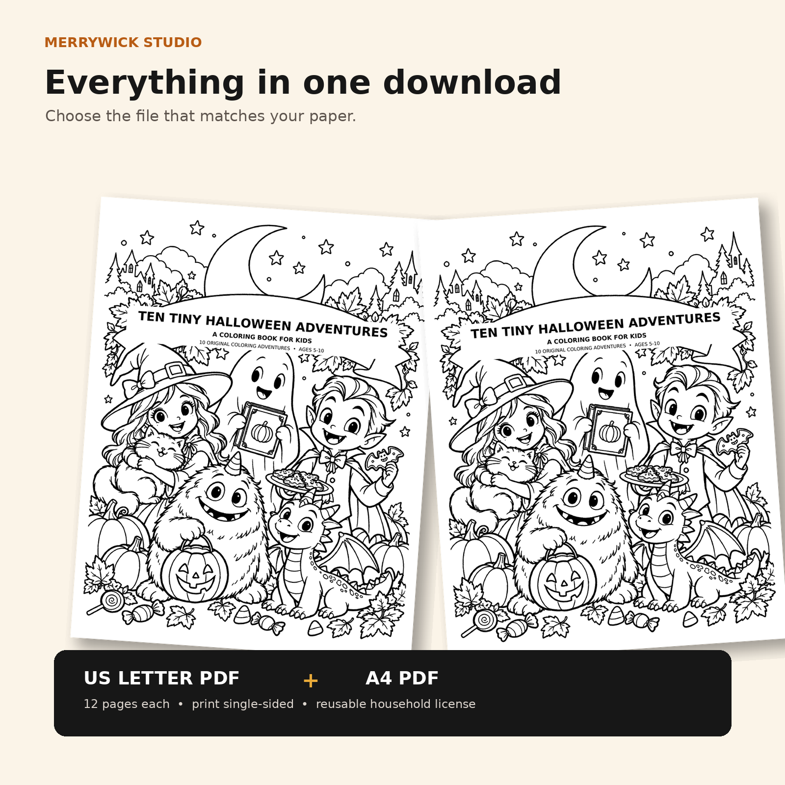 Everything included in the download